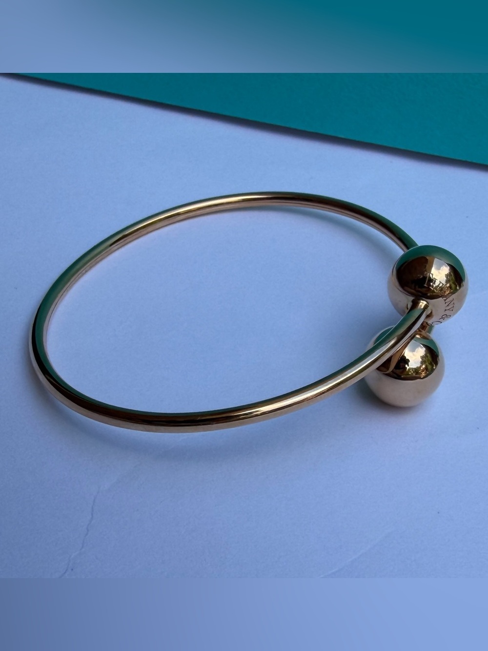 Tiffany & Co.18 k Rose Gold HardWear By pass bracelet , LIKE NEW CONDITION - Picture 7 of 7